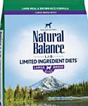 Natural Balance L.i.d. Limited Ingredient Diets Lamb Meal and Brown Rice Formula Large Breed Dog Food, 28-lb