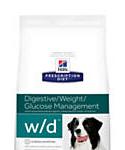 Hills Prescription Diet W/d Digestive/weight/glucose Management Chicken Flavor Dry Dog Food, 27.5-lb, Bag