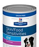 Hills Prescription Diet D/d Skin/food Sensitivities Duck Formula Canned Dog Food
