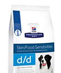 Hills Prescription Diet D/d Skin/food Sensitivities Potato and Duck Formula Dry Dog Food, 17.6-lb, Bag