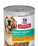 Hills Science Diet Adult Perfect Weight Hearty Vegetable and Chicken Stew Adult Wet Dog Food, 12.5-oz, Case Of 12, 12 X 12.5-oz