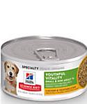 Hills Science Diet Youthful Vitality Mature Small/ Toy Breed Chicken and Veggie Canned Wet Dog Food, 5.5-oz, Case Of 24, 24 X 5.5-oz