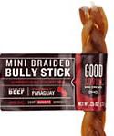Good Lovin Mini Braided Bully Stick Dog Chew, 0.25-oz