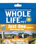 Whole Life Pet Single Ingredient Usa Freeze Dried Chicken Treats For Dogs, 3-oz