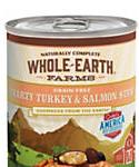 Whole Earth Farms Hearty Turkey And Salmon Stew Wet Dog Food, 12.7-oz, Case Of 12, 12 X 12.7-oz