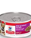 Hills Science Diet Adult Beef and Barley Entree Canned Dog Food, 5.8-oz, Case Of 24, 24 X 5.8-oz
